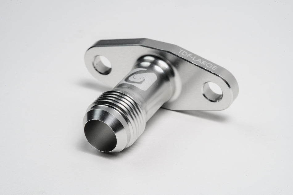 Full Race Large Turbo Drain Flange -10AN