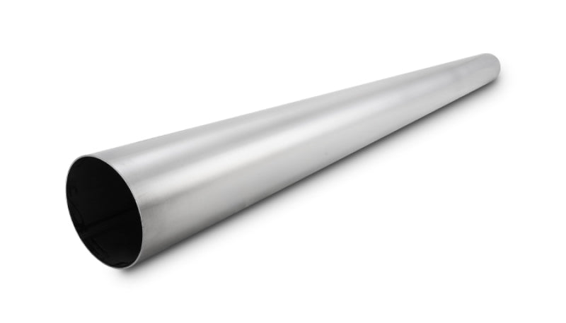 Vibrant 321 SS Straight Tubing 2.5in O.D. 39.375in Length 18 Gauge Wall Thickness