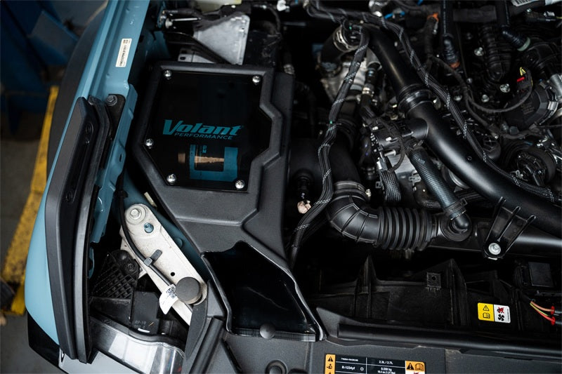 Volant 21-25 Ford Bronco 2.7L Closed Box Air Intake With PowerCore Filter