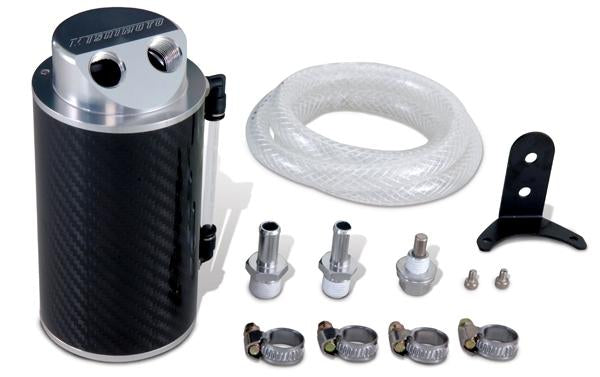 Mishimoto 11-13 BMW 335i/335ix/135i Baffled Oil Catch Can Kit - Black