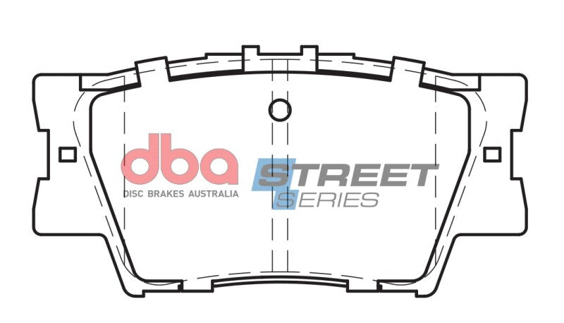 DBA 13-18 Lexus ES300h Street Series Rear Brake Pads