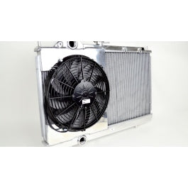 CSF 2003-2007 Evo 7-9 4G63 Full-Slim Radiator w/ Shroud 12" SPAL Fan