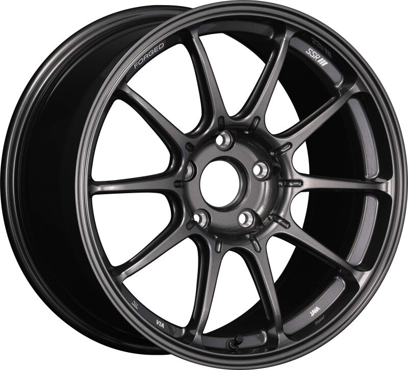 SSR GTX01 FORGED 20x9.5 +08 5x112 GT GUNMETAL WHEEL