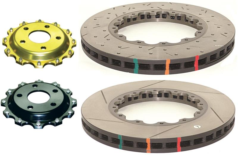 DBA 2004 WRX STi (5x100) Front Cross Drilled & Slotted 5000 Series Replacement Rotor Rings