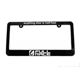 Full-Race License Plate Frame