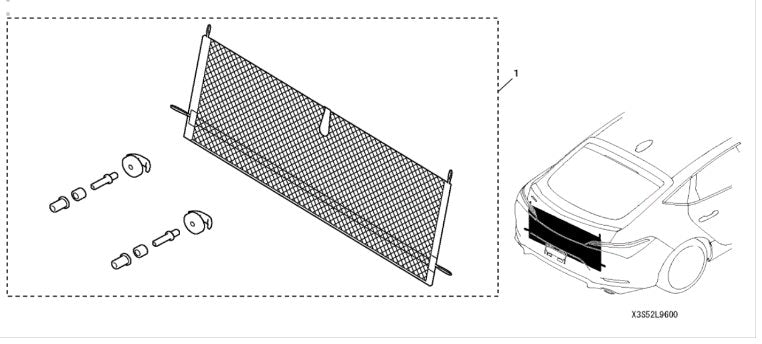 Genuine Acura 2023+ Integra Cargo Net