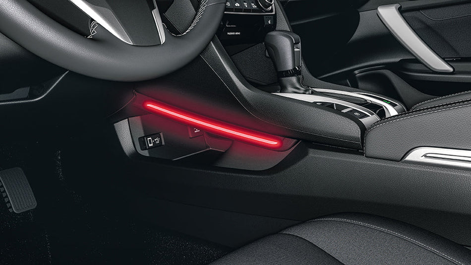 Genuine Honda 2016-2021 Civic / Type-R Console Illumination Lighting (Red)