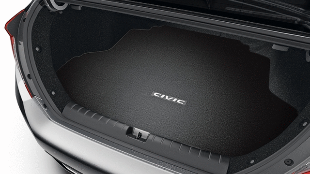 Genuine Honda 2019-2021 Civic Hatchback Trunk Carpet Mat