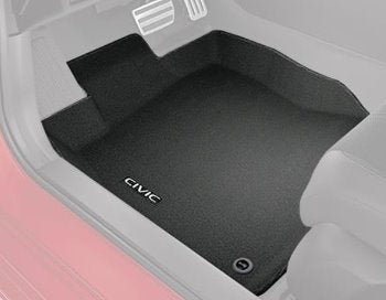 Genuine Honda 2022+ Civic Contoured High-Wall Carpet Floor Mat Set (Civic)