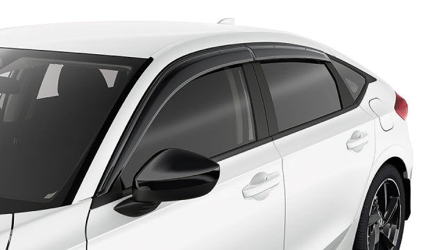 Genuine Honda 2022+ Civic Hatchback Door Visors, Black