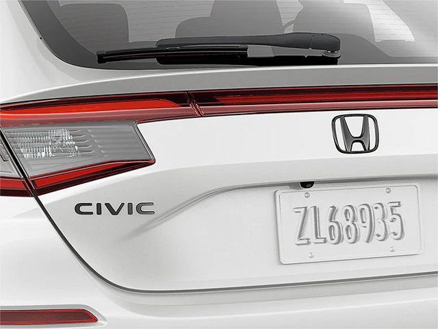 Genuine Honda Civic Sport 2022+ "Gloss Black" Exterior Emblem Set