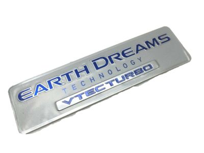 Genuine Honda Earth Dreams Emblem