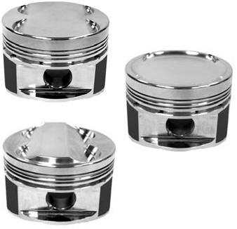 Manley 08+ Mitsubishi Evo X (4B11T) 94mm Stroker 86.0mm STD Size Bore 9.0:1 Dish Piston Set w/ Rings