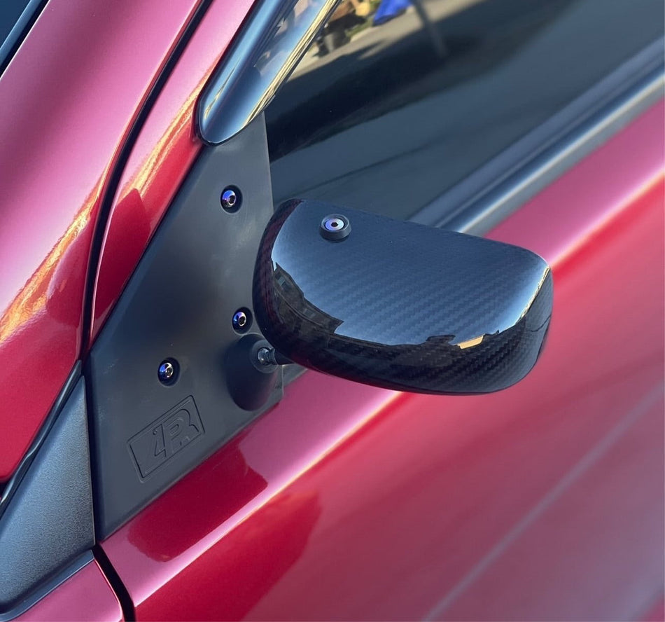 JDC Titanium Hardware for APR GT3 Mirrors | Evo 7/8/9