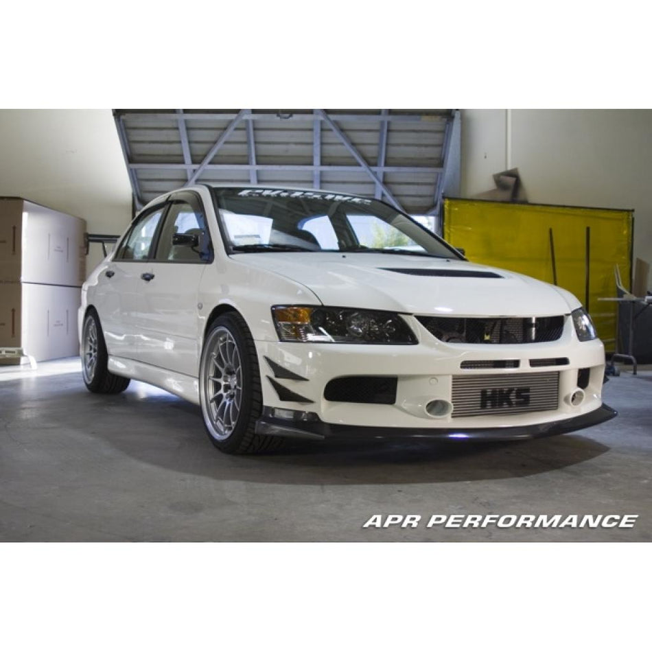 Mitsubishi Evolution 8 Front Bumper Canards 2003-2005