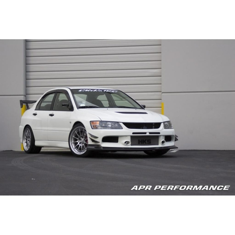 Mitsubishi Evolution 9 Front Bumper Canards 2006-2007
