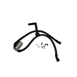 J&L 2011-2023 Ford F-150 Passenger Side Oil Separator 3.0 (Clear Anodized)
