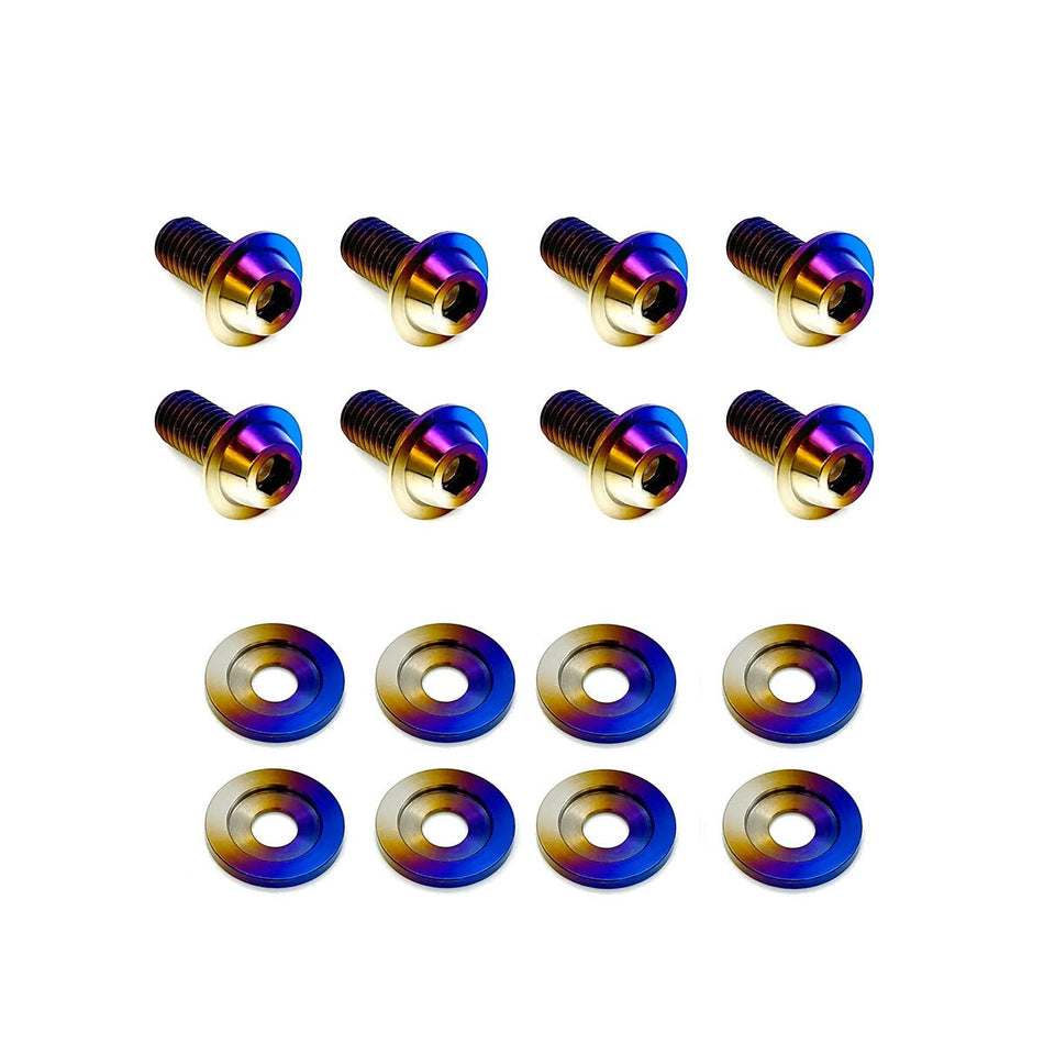 JDC Titanium Fender Hardware Kit | 1989-1997 Mazda Miata