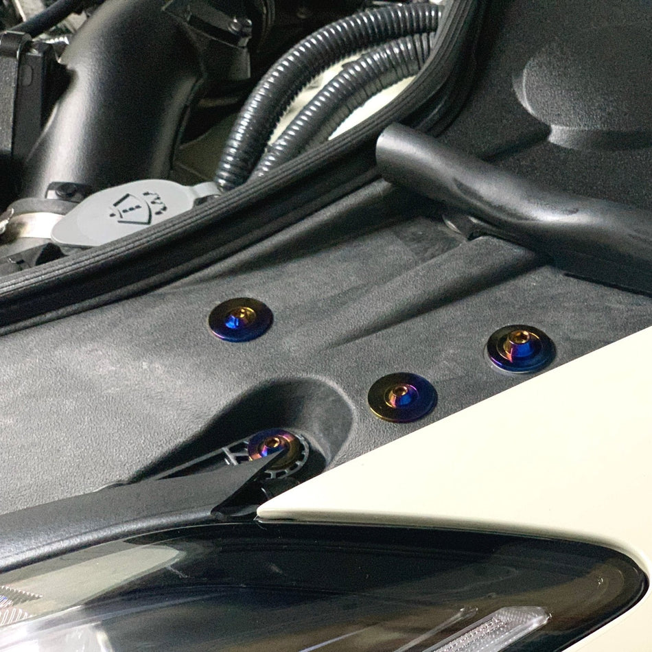 JDC Titanium Fender Hardware Replacement Kit | Nissan R35 GT-R