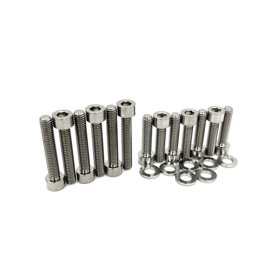 JDC Titanium Frontline Fabrication Valve Cover Hardware Kit | Mitsubishi Evo 4-9