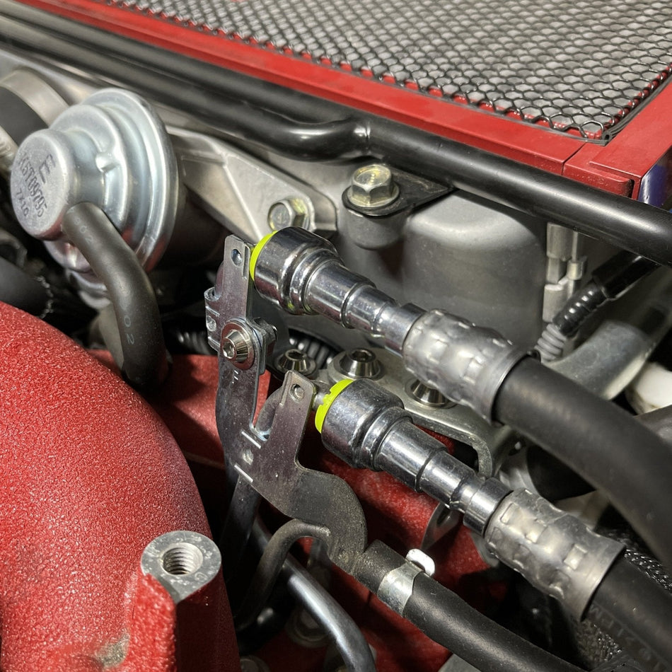 JDC Titanium Fuel Rail Area Hardware Kit | 2015-2021 Subaru WRX/STi