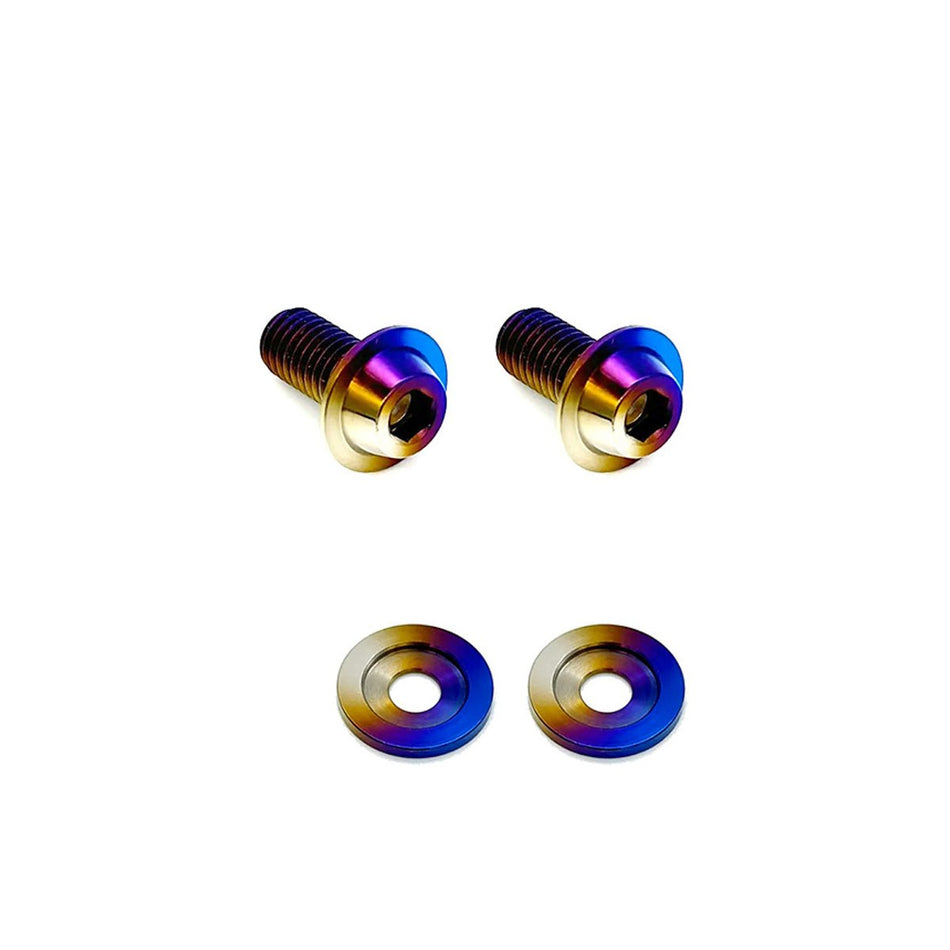 JDC Titanium Headlight Bracket Hardware | Nissan R33 GT-R