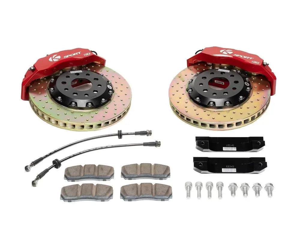Ksport Supercomp 8 Piston 421mm Front Big Brake Kit - Slotted BMW M5 2006-2010.