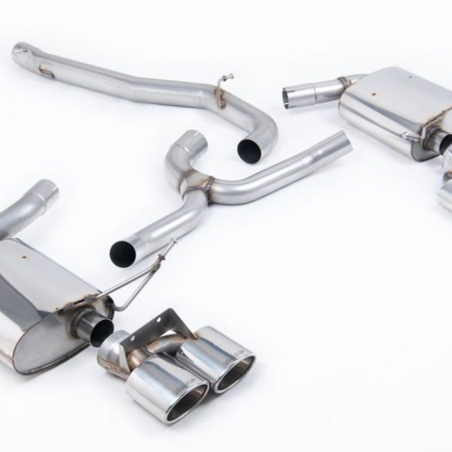 Milltek Catback Exhaust System for MK7.5 Volkswagen Golf R Estate