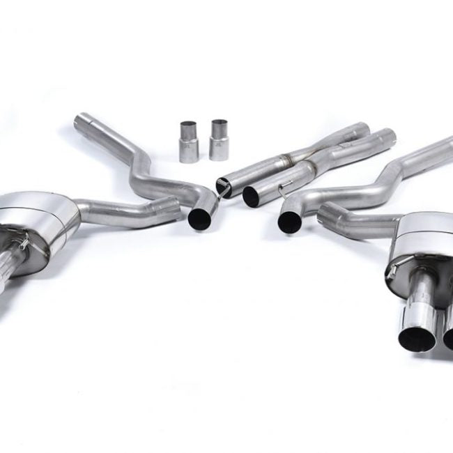Milltek Catback Exhaust System for S550 Ford Mustang GT (pre-facelift / Roush valance)