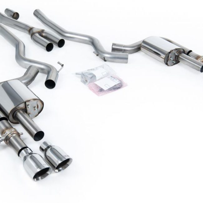 Milltek Valved Catback Exhaust System for S650 Ford Mustang EcoBoost