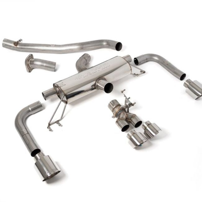 Milltek Valved Secondary Catback Exhaust System for GZEA14 Toyota GR Corolla