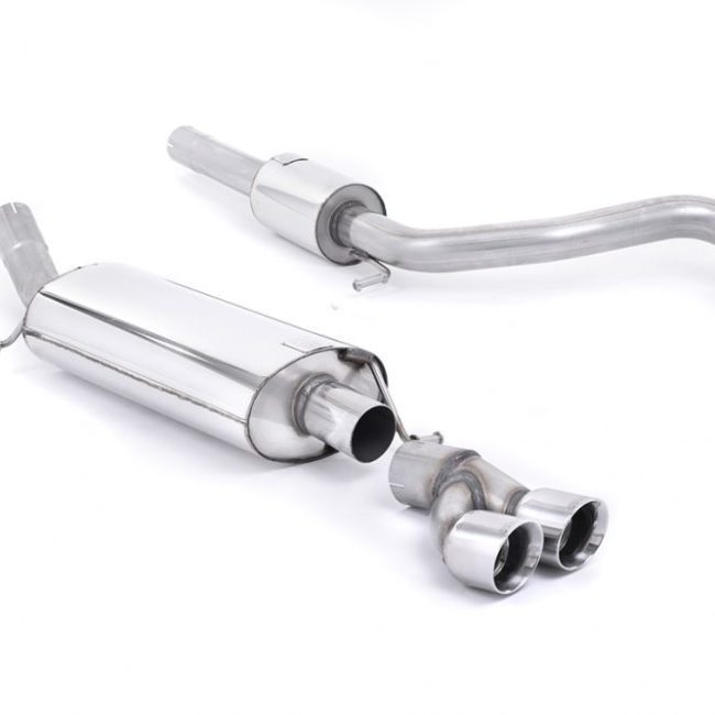 Milltek Resonated Catback Exhaust System for 8X Audi A1 (122PS &amp; 185PS) / MK5 Volkswagen Polo GTI