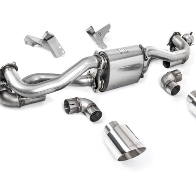 Milltek Valved &amp; Resonated Particulate-Filter-Back Exhaust System for 982 Porsche 718 Boxster GTS 4.0 / Cayman GT4 (manual, post-Feb)