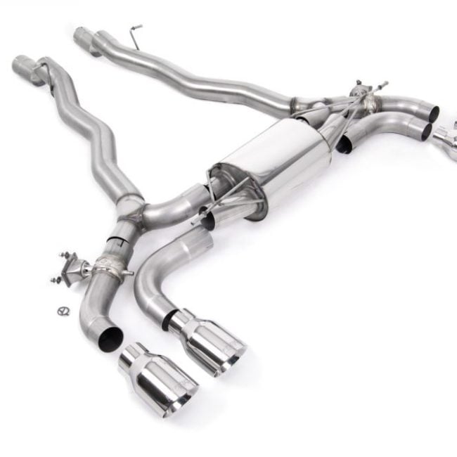 Milltek Valved &amp; Resonated GPF-OPF-Back Exhaust System w/ EC Approval for F90 BMW M5 and Competition