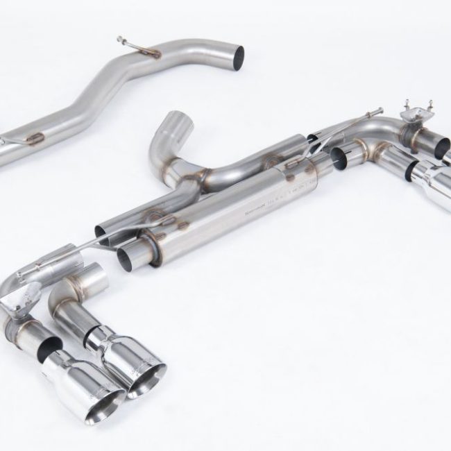 Milltek Valved &amp; Non-Resonated Race Catback Exhaust System for MK7 Volkswagen Golf R