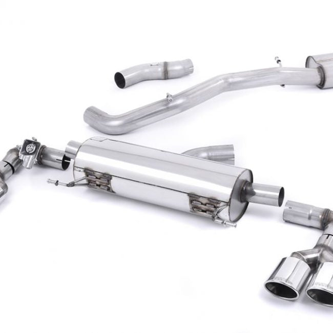 Milltek Valved &amp; Resonated Catback Exhaust System w/ EC Approval for 8X Audi S1