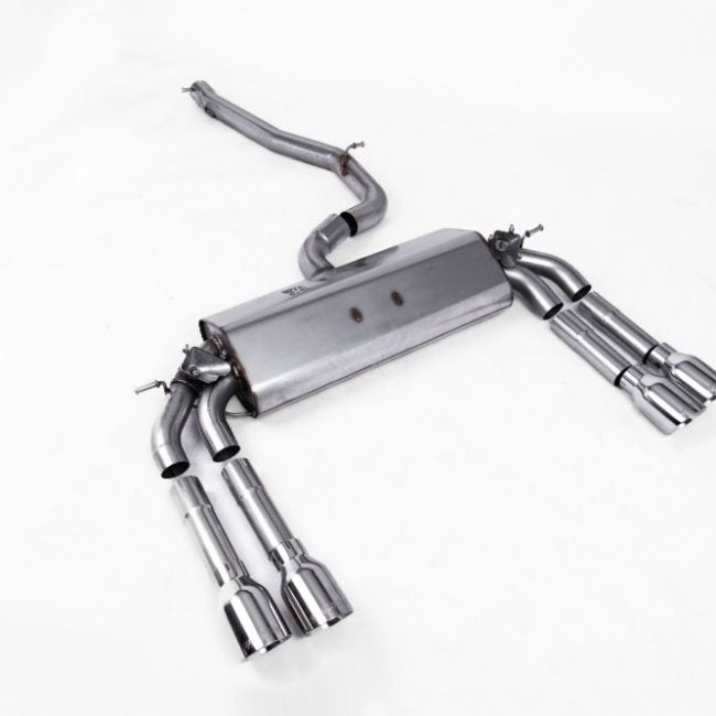 Milltek Valved &amp; Non-Resonated Catback Exhaust System for 8V Audi S3 Quattro (sedan and convertible)