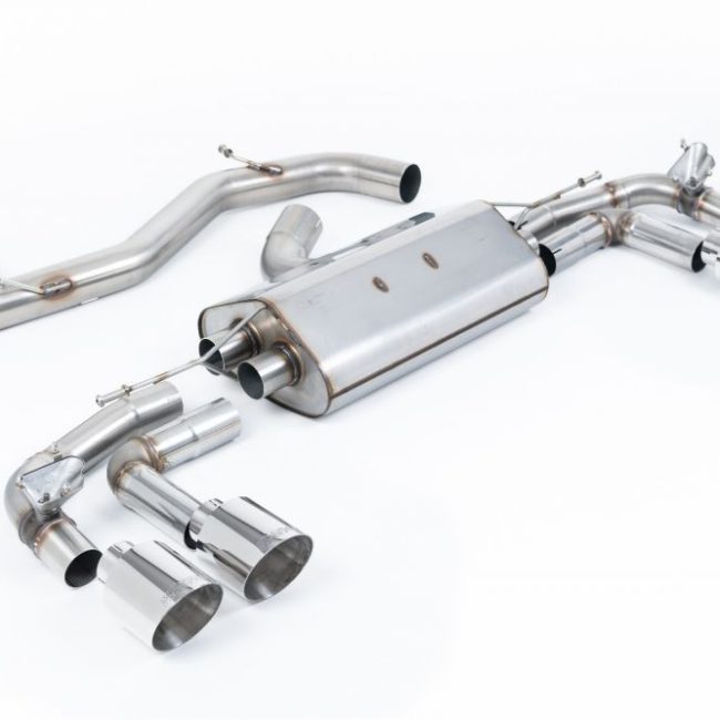 Milltek Valved &amp; Non-Resonated Catback Exhaust System for 8Y Audi S3 Quattro (sportback)