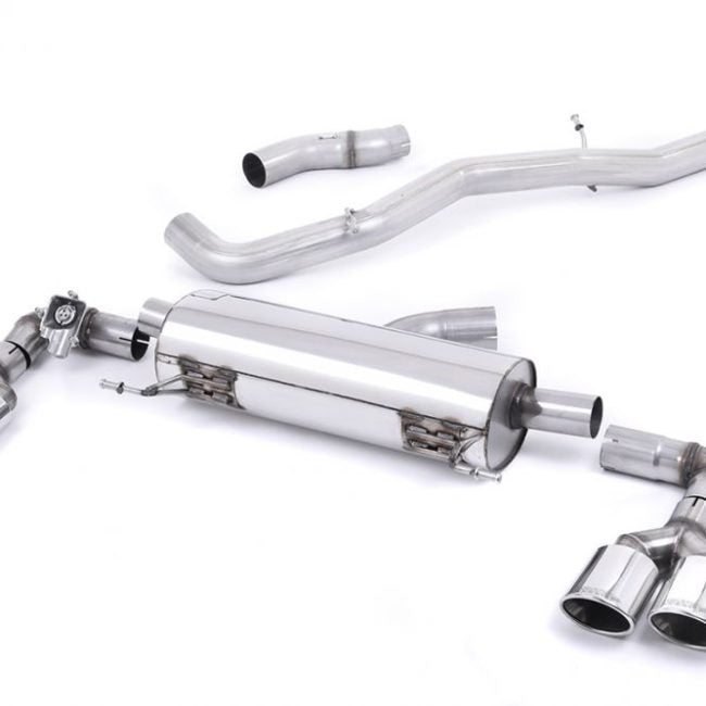 Milltek Valved &amp; Non-Resonated Catback Exhaust System for 8X Audi S1