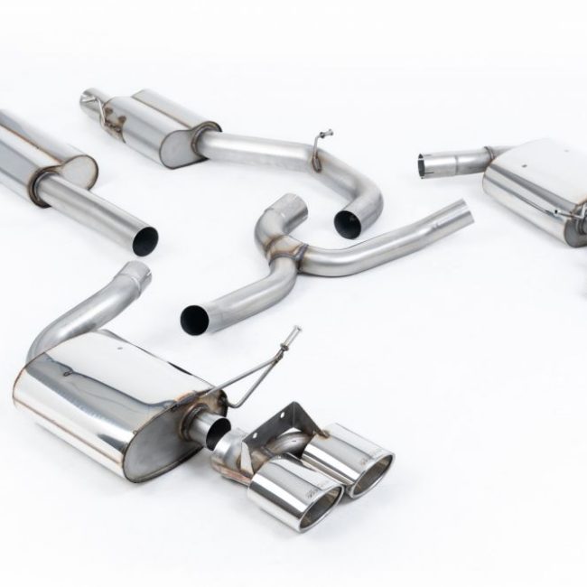 Milltek Catback Exhaust System for MK7.5 Volkswagen Golf R Estate