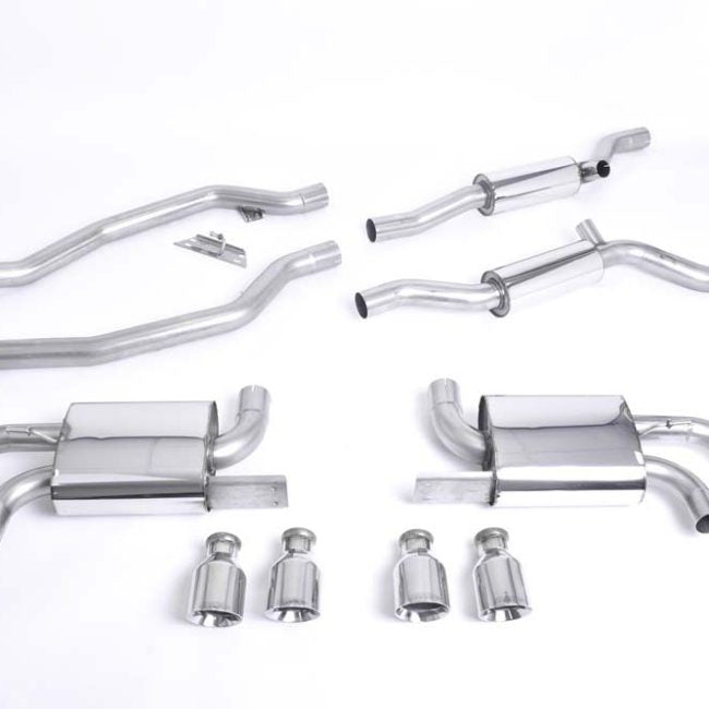 Milltek Catback Exhaust System for 958.1 Porsche Cayenne Turbo
