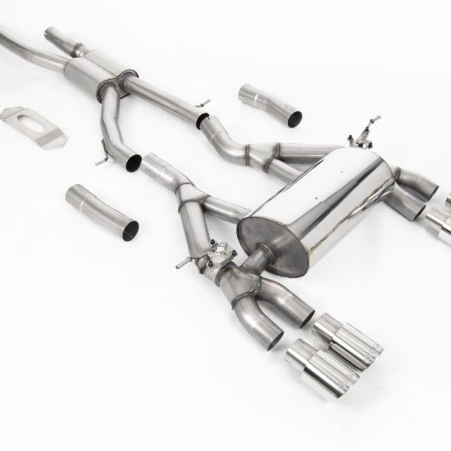 Milltek Valved OPF / GPF-Back Exhaust System for F8X BMW M3 &amp; M4 (OPF / GPF)