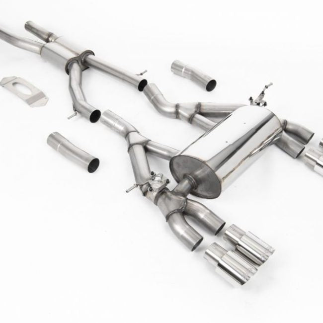 Milltek Valved OPF / GPF-Back Exhaust System for F8X BMW M3 &amp; M4 (OPF / GPF)