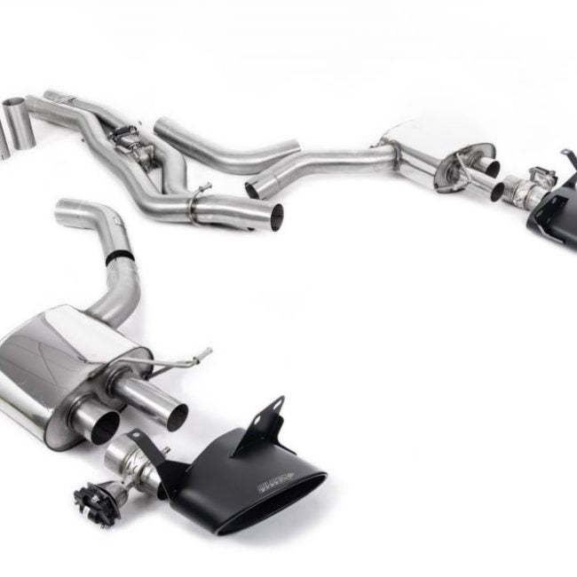 Milltek Valved Front-Silencer-Back Exhaust System w/ EC Approval for C8 Audi RS6 &amp; RS7