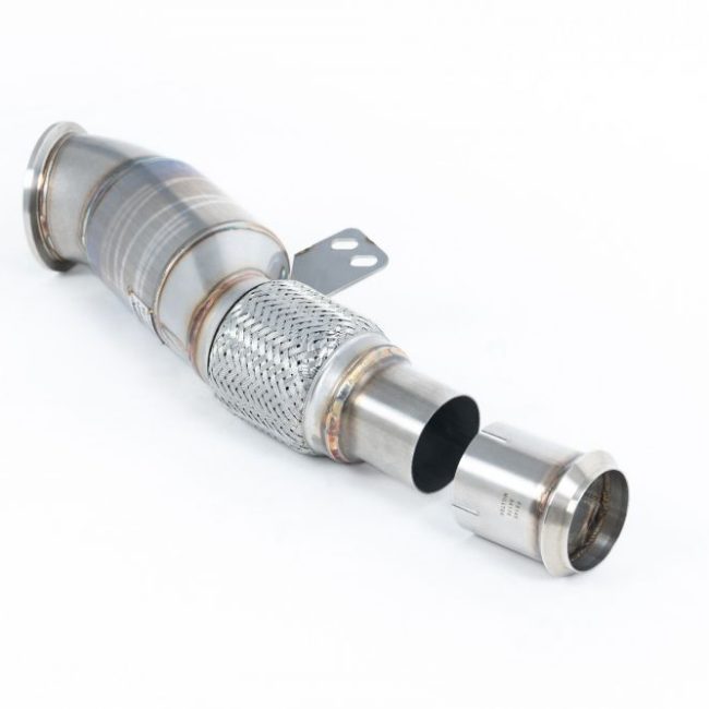 Milltek Large Bore Hi-Flow Sports Downpipe for GXX BMW M240i xDrive / M340i XDrive / Z4 and A9X Toyota GR Supra (OPF / GPF)