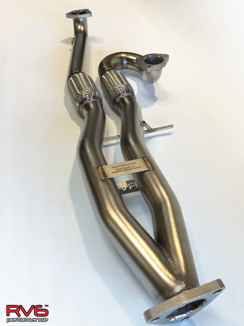RV6 Long Tube Jpipe for 15-20 TLX FWD ONLY (3.5L) DOES NOT FIT AWD