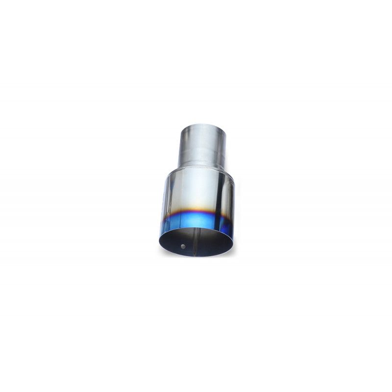 FULL TITANIUM MUFFLER REPAIR PART EXHAUST TIP LH
