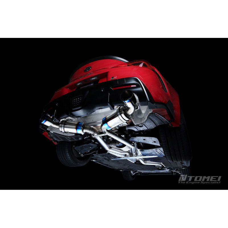 FULL TITANIUM MUFFLER EXPREME Ti GR SUPRA TYPE-D (DUAL)