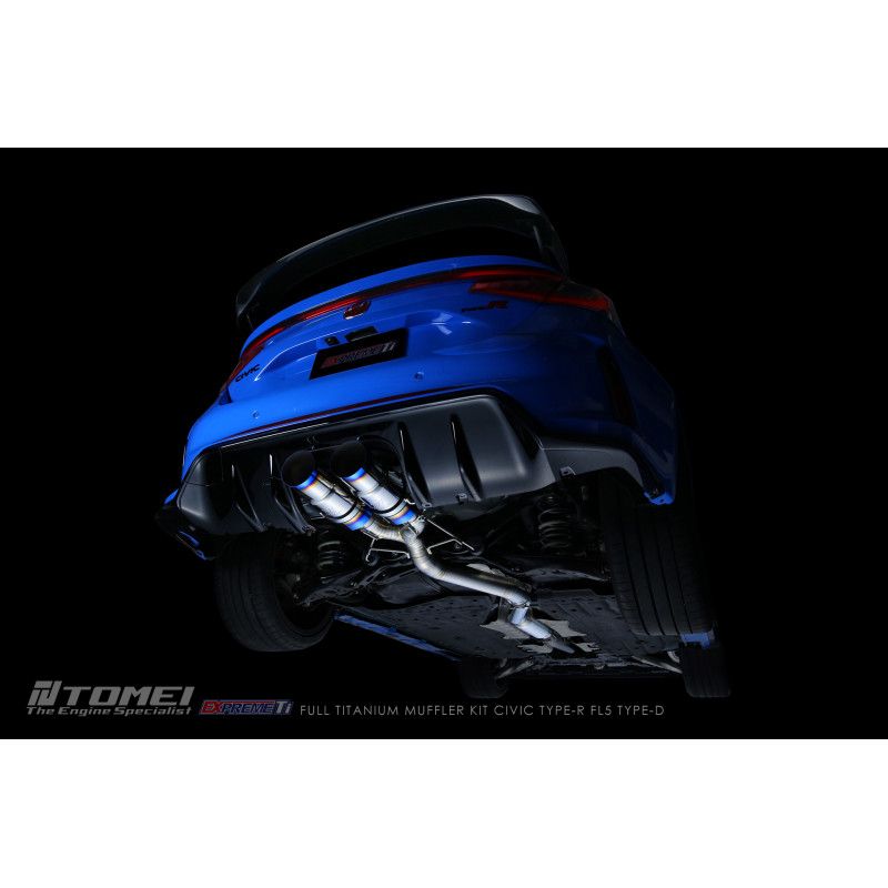 Tomei Full Titanium Muffler Expreme Ti Civic TYPE-R FL5 TYPE-D (dual)