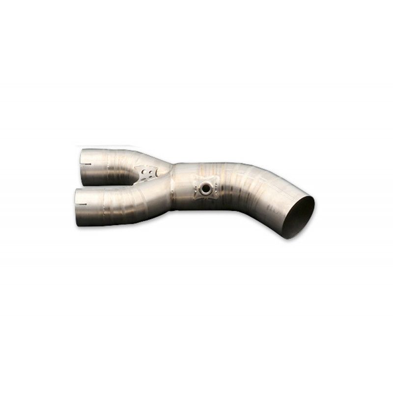 FULL TITANIUM MUFFLER REPAIR PART CENTER COLLECTOR PIPE